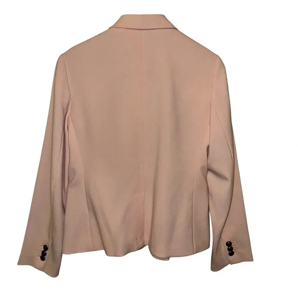 EUC Talbots Pink Blazer Structured Notched Lapel - Picture 3 of 4
